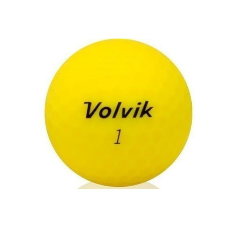 VOLVIK, piłki golfowe VIVID XT (żółty mat, 12 szt.) VOLVIK, piłki golfowe VIVID XT (żółty mat, 12 szt.)