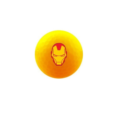 VOLVIK, piłki golfowe, zestaw prezentowy MARVEL Iron Man, Pack