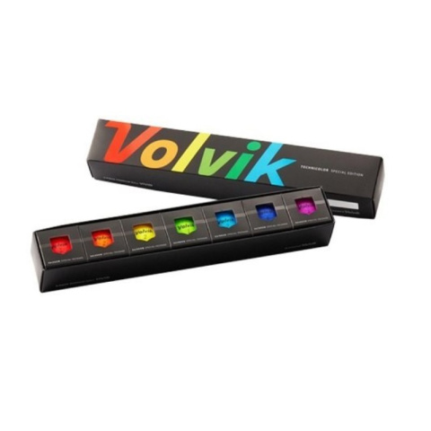 VOLVIK, piłki golfowe, zestaw prezentowy RAINBOW Pack