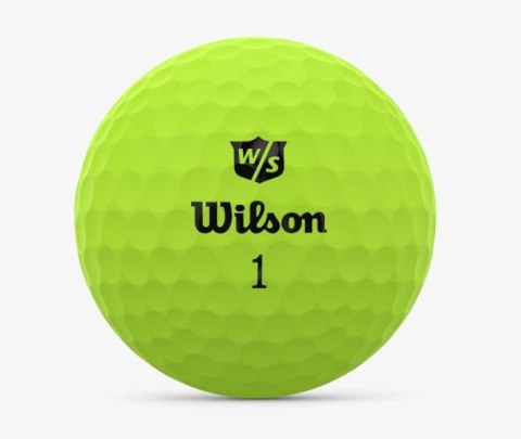 WILSON, piłki golfowe DUO OPTIX (zielony mat, 12 szt.)