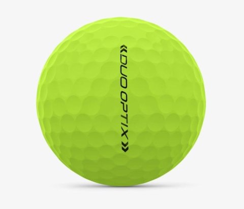 WILSON, piłki golfowe DUO OPTIX (zielony mat, 12 szt.)