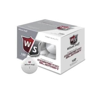 Wilson, piłki golfowe Premium Cosmetic Blemish, (białe, 12 szt.)