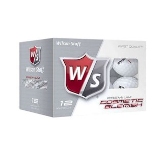 Wilson, piłki golfowe Premium Cosmetic Blemish, (białe, 12 szt.)