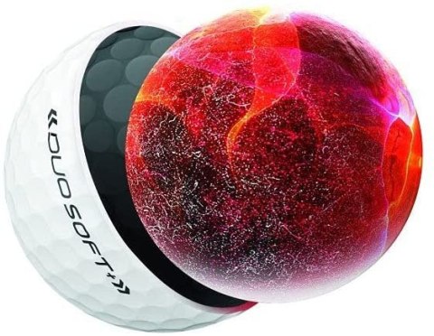 Wilson, piłki golfowe Duo Soft Women's (białe, 12 szt.)