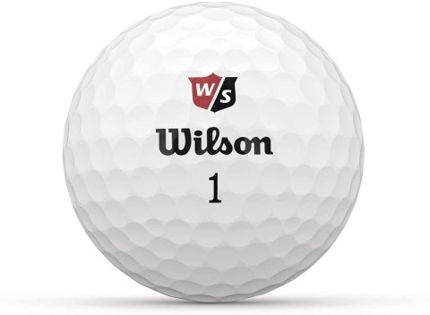 Wilson, piłki golfowe Duo Soft (białe, 12 szt.)