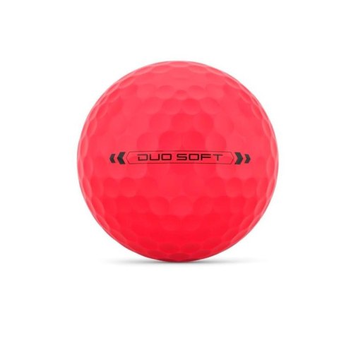 Wilson, piłki golfowe Duo Soft (czerwony mat, 12 szt. )