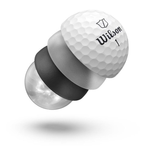 Wilson, piłki golfowe Model 2024 (białe, 12 szt.)