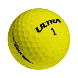 Wilson, piłki golfowe ULTRA LUE Ultimate Distance (żółte, 1 sztuka, nowa)