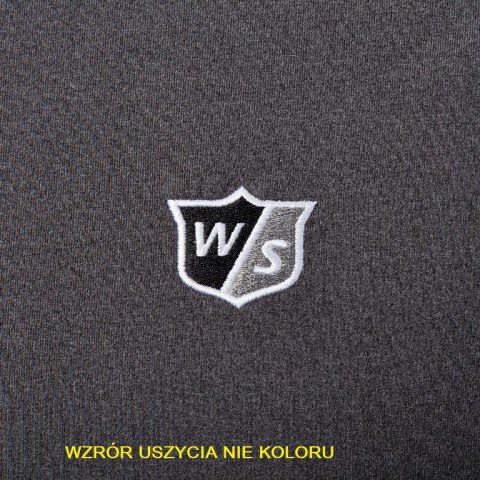 Wilson Staff Bluza Thermal Tech z zamkiem pod szyją (midlayer, czarna, rozm. L)