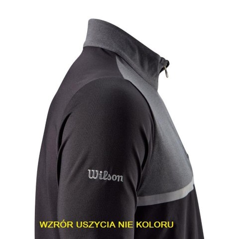 Wilson Staff Bluza Thermal Tech z zamkiem pod szyją (midlayer, czarna, rozm. L)