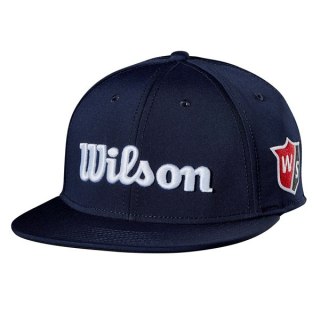 Wilson, czapka golfowa Tour Flat Brim (niebieska)