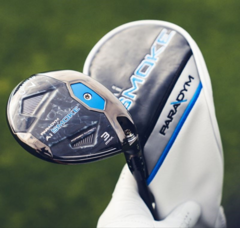 Callaway, kij golfowy fairway wood PARADYM Ai SMOKE Max FW3 (15 stopni, szaft Tensei 65, Stiff)