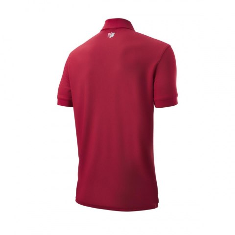 Wilson koszulka golfowa polo Authentic Polo (czerwona, rozm. L)