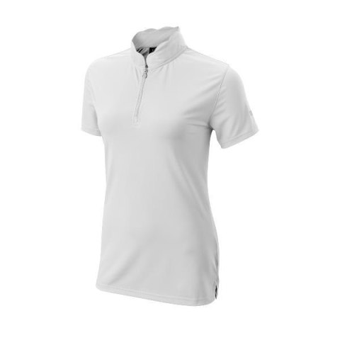 Wilson koszulka golfowa polo SCALLOPED COLLAR (damska, biała, rozm. M) Wilson koszulka golfowa polo SCALLOPED COLLAR (damska, biała, rozm. M)