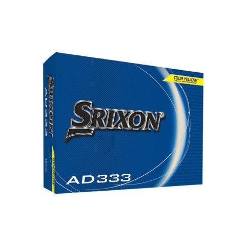 SRIXON, piłki golfowe AD333 (mod. 11, żółte, 12 szt).