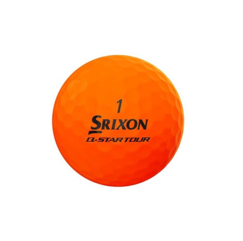 SRIXON, piłki golfowe Q-STAR TOUR DIVIDE (żółto-pomarańczowe, 12 szt)