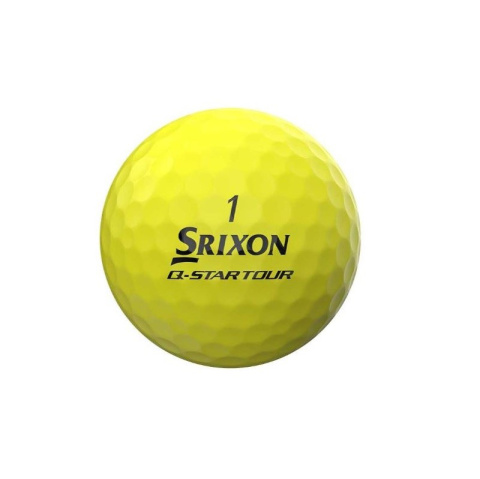 SRIXON, piłki golfowe Q-STAR TOUR DIVIDE (żółto-pomarańczowe, 12 szt)