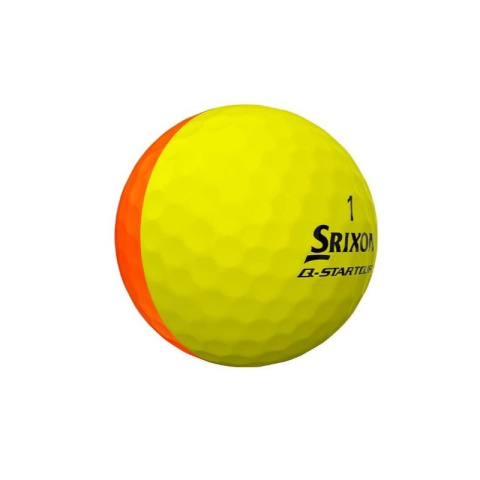 SRIXON, piłki golfowe Q-STAR TOUR DIVIDE (żółto-pomarańczowe, 12 szt)