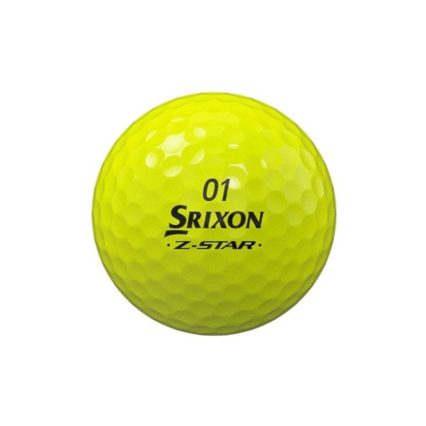 SRIXON, piłki golfowe Z-STAR DIVIDE (biało-żółte, 12 szt)