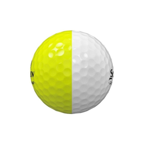 SRIXON, piłki golfowe Z-STAR DIVIDE (biało-żółte, 12 szt)