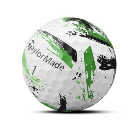 TAYLOR MADE, piłki golfowe SpeedSoft (biało-zielone, 12 szt.) TAYLOR MADE, piłki golfowe SpeedSoft (biało-zielone, 12 szt.)