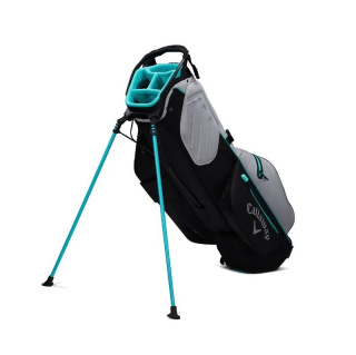 Callaway, torba golfowa Fairway C HD (z nóżkami) - srebrno-czarno-zielona