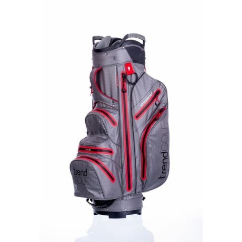 TrendGOLF torba golfowa Rainline Pro (szaro-czerwona)