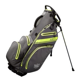 Wilson torba golfowa EXO DRY, wodoodporna (z nóżkami), standbag grafit-cytrynowa