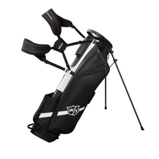 Wilson torba golfowa QS Quiver BLACK (super lekka, z nóżkami, stand bag)