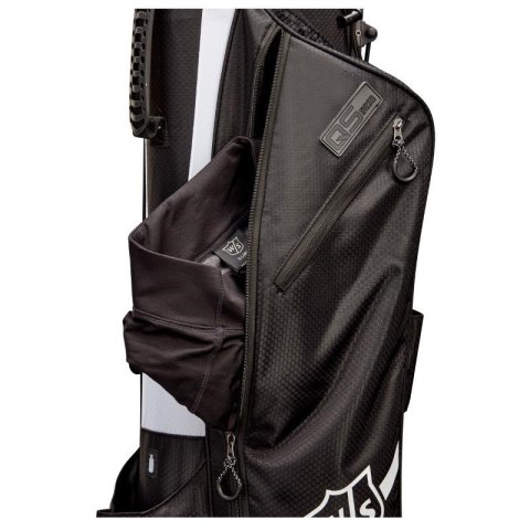 Wilson torba golfowa QS Quiver BLACK (super lekka, z nóżkami, stand bag)