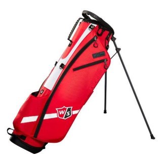 Wilson torba golfowa QS Quiver RED (super lekka, z nóżkami, stand bag)