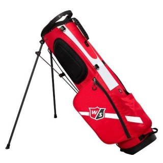 Wilson torba golfowa QS Quiver RED (super lekka, z nóżkami, stand bag)