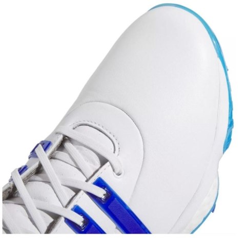Adidas, buty do gry w golfa Tour360 22 (męskie, roz. EU44,5, biało-niebieskie) Adidas, buty do gry w golfa Tour360 22 (męskie, roz. EU44,5, biało-niebieskie)