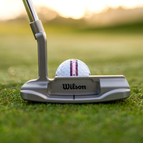 Wilson, piłki golfowe Duo Soft TRK360 z linią do puttowania, model 2025 (białe, 12 szt.)